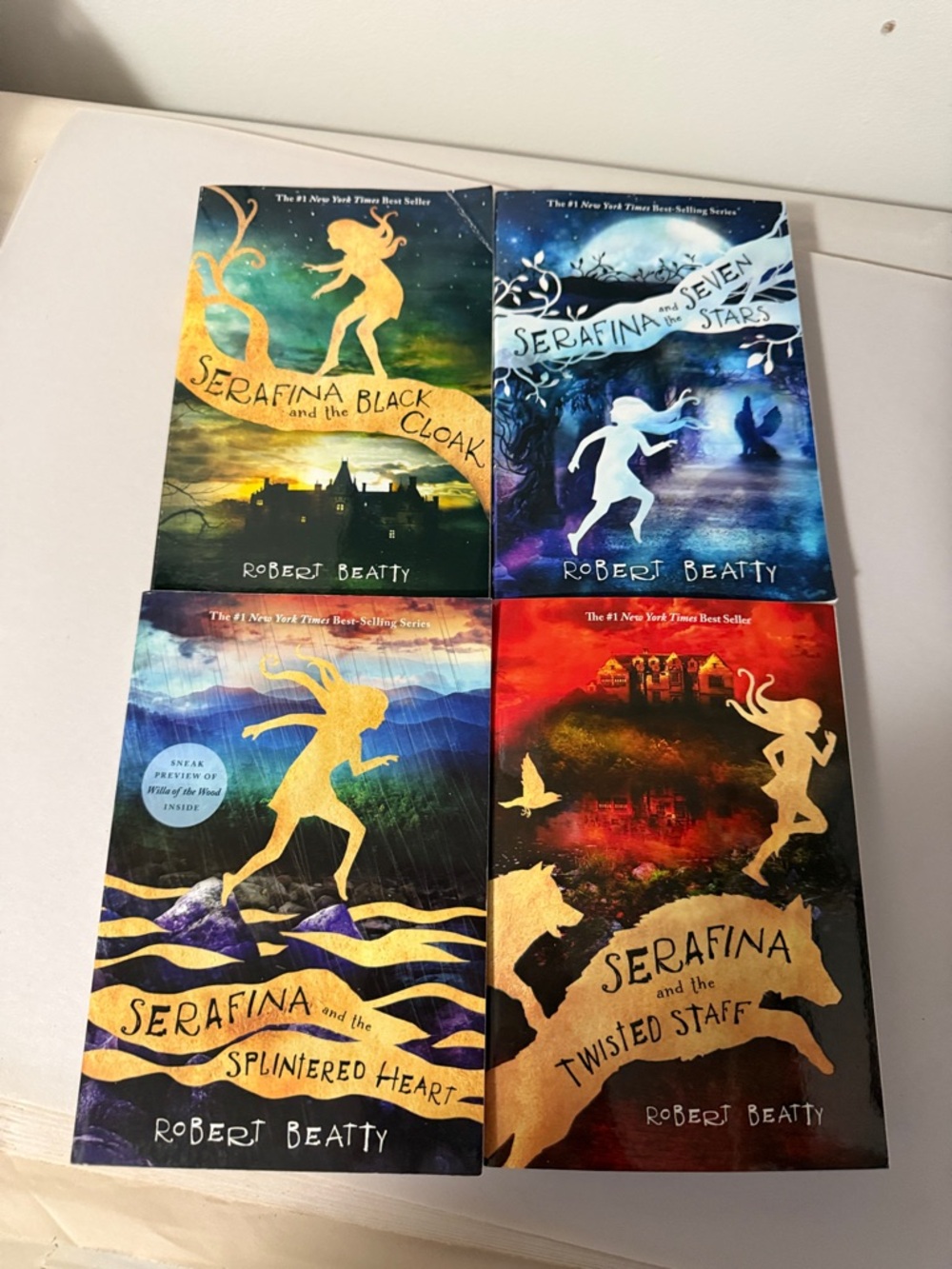 Disney Serafina Book Set - Gold, Blue,β Green, Red